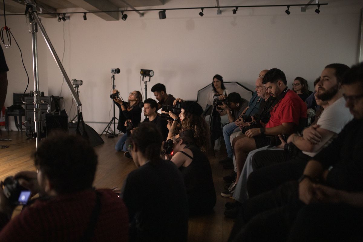 Atelier photo en groupe
